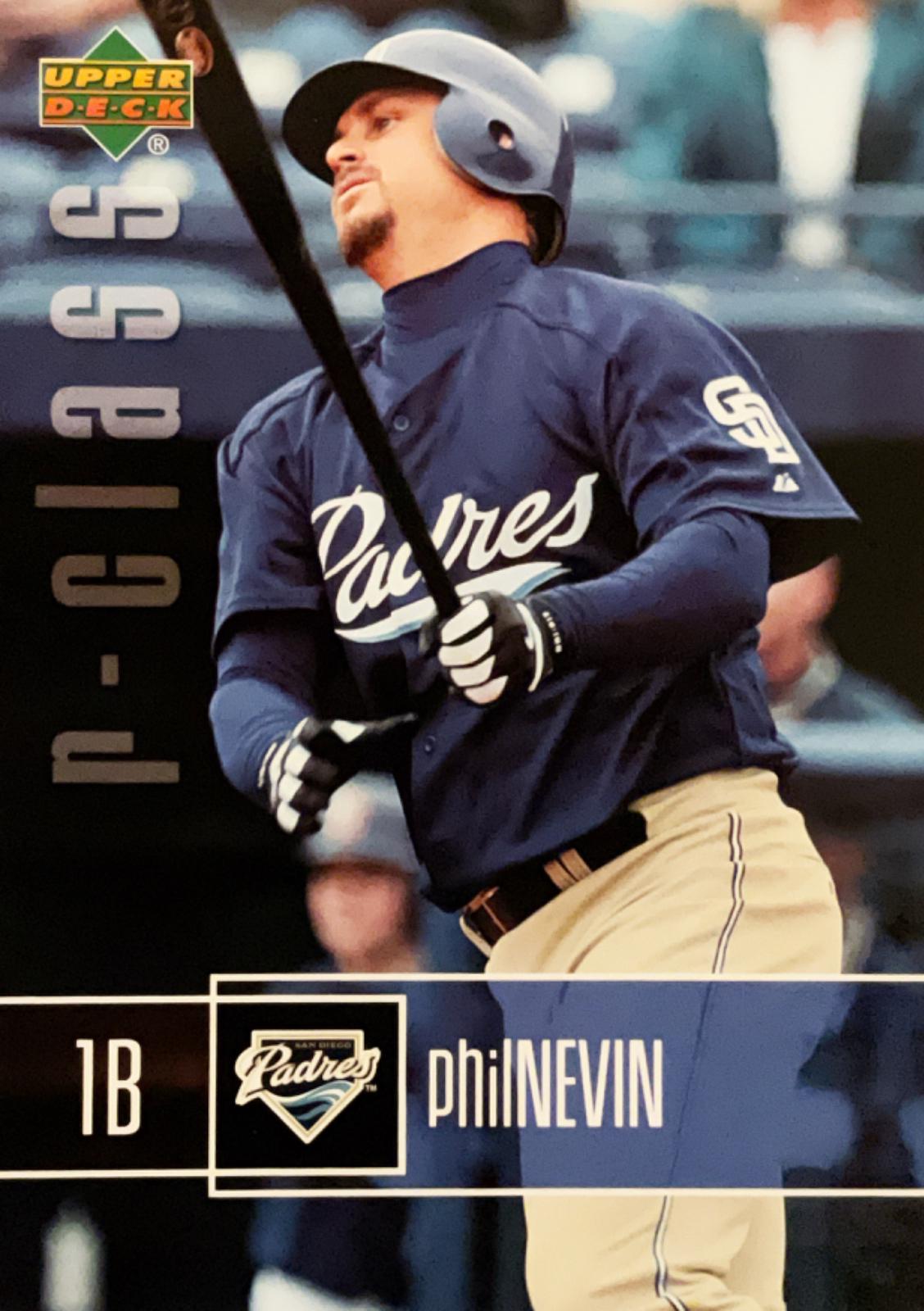 Phil Nevin #57 Baseball Cards 2004 Upper Deck R Class