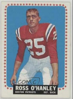 Ross O'Hanley #16 Football Cards 1964 Topps