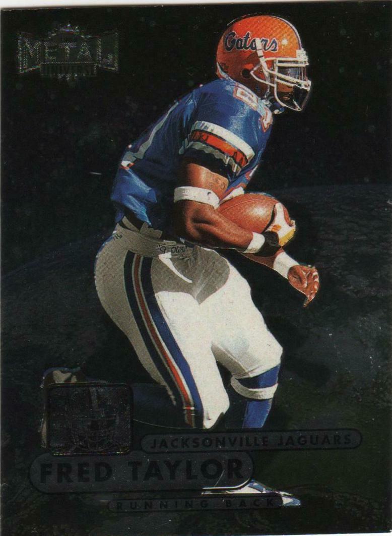 Fred Taylor #178 1998 Metal Universe Football