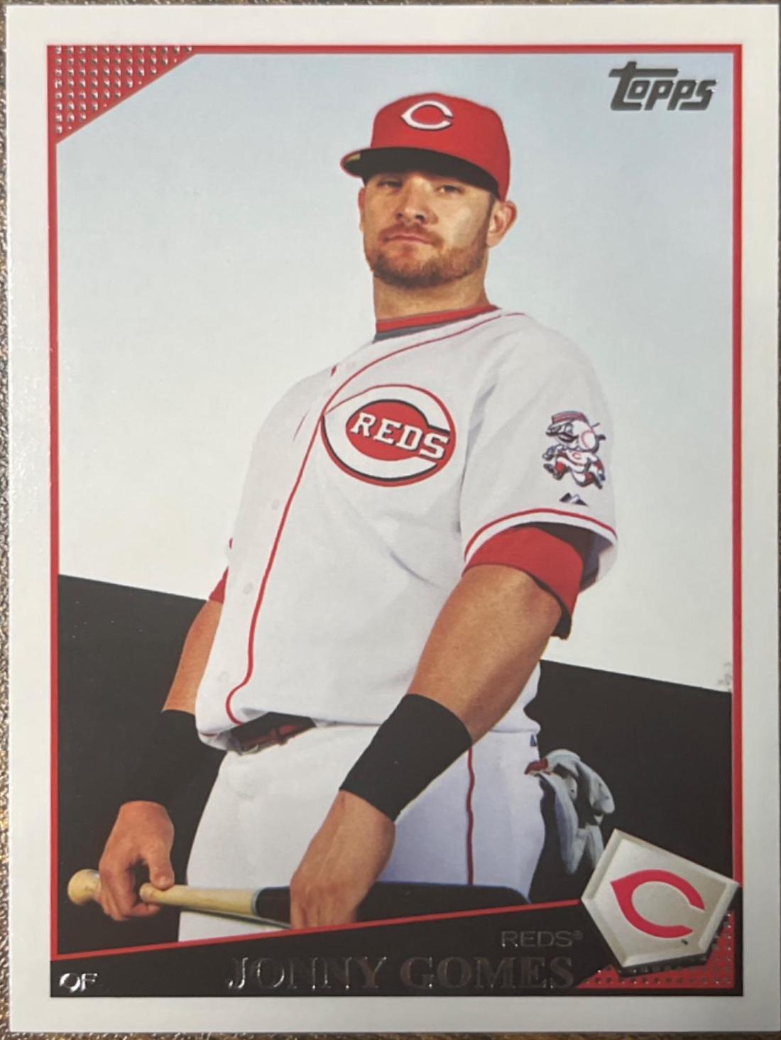 Jonny Gomes #UH106 Baseball Cards 2009 Topps Updates & Highlights