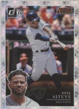 Jose Altuve #AA1 Baseball Cards 2019 Panini Donruss Action All Stars