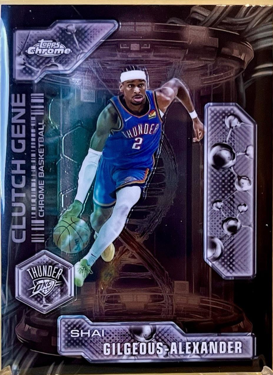 Shai Gilgeous-Alexander #CG-9 Prices | 2025 Topps Chrome Clutch