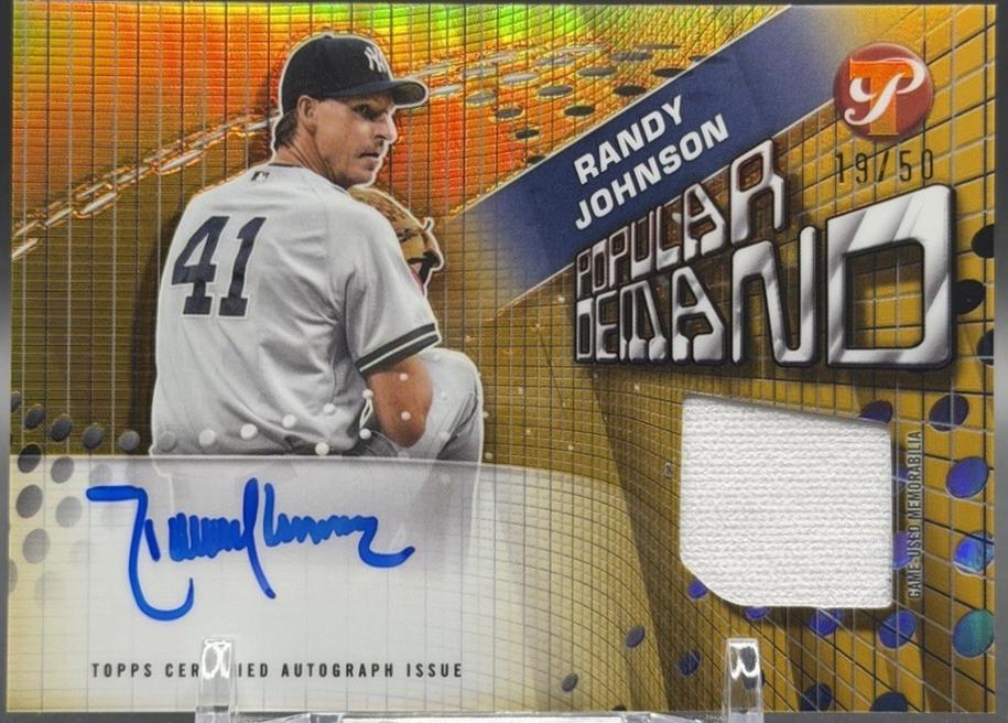 Randy Johnson [Gold] #PPDAR-RJ