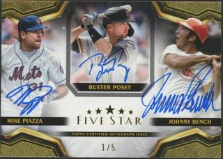 Buster Posey / Johnny Bench / Mike Piazza