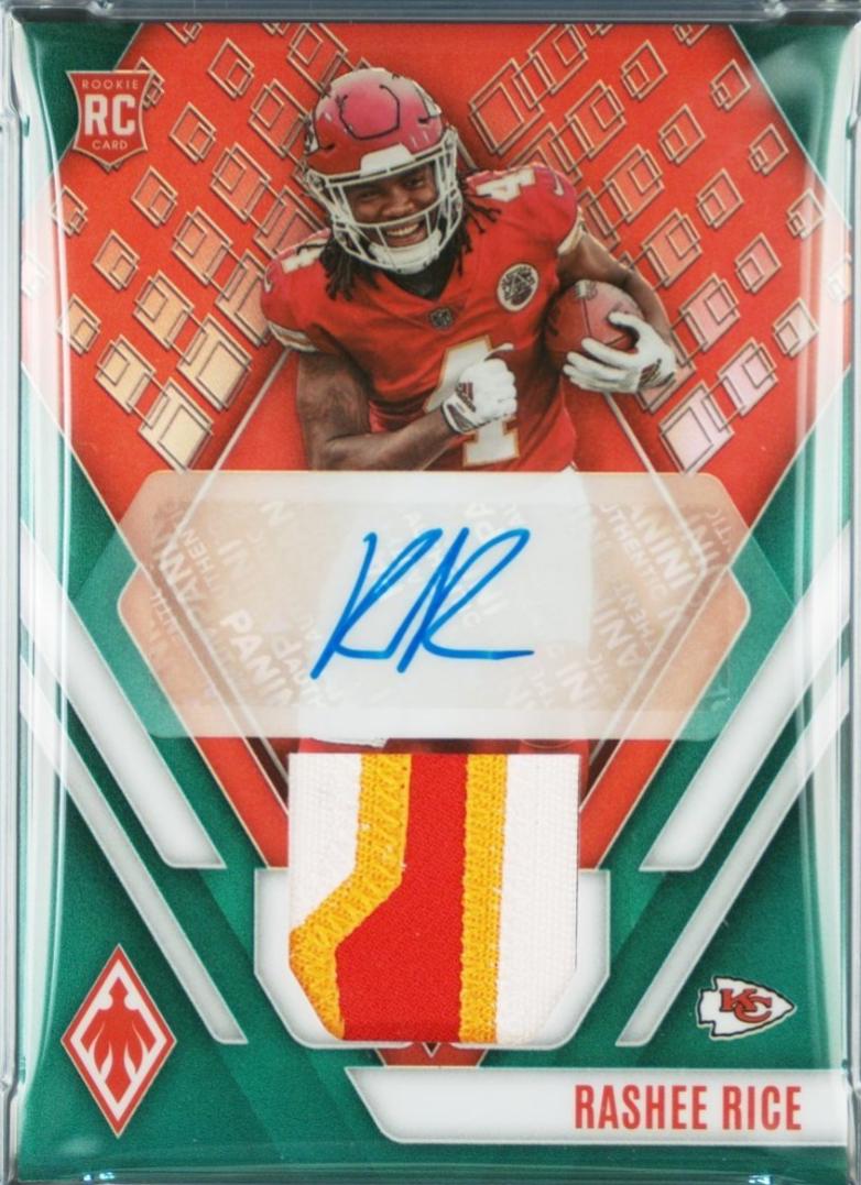 Rashee Rice [Green] #RAJ-RR Prices | 2023 Panini Phoenix RPS Rookie ...