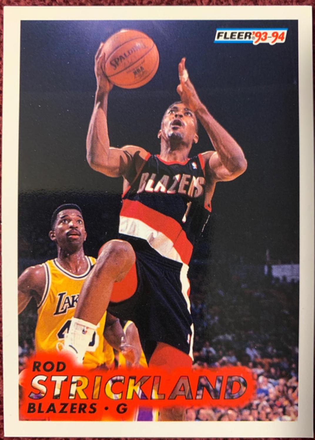 Rod Strickland #179 1993-94 Fleer Basketball