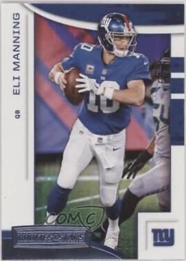 Eli Manning #4 Football Cards 2018 Panini Rookies & Stars