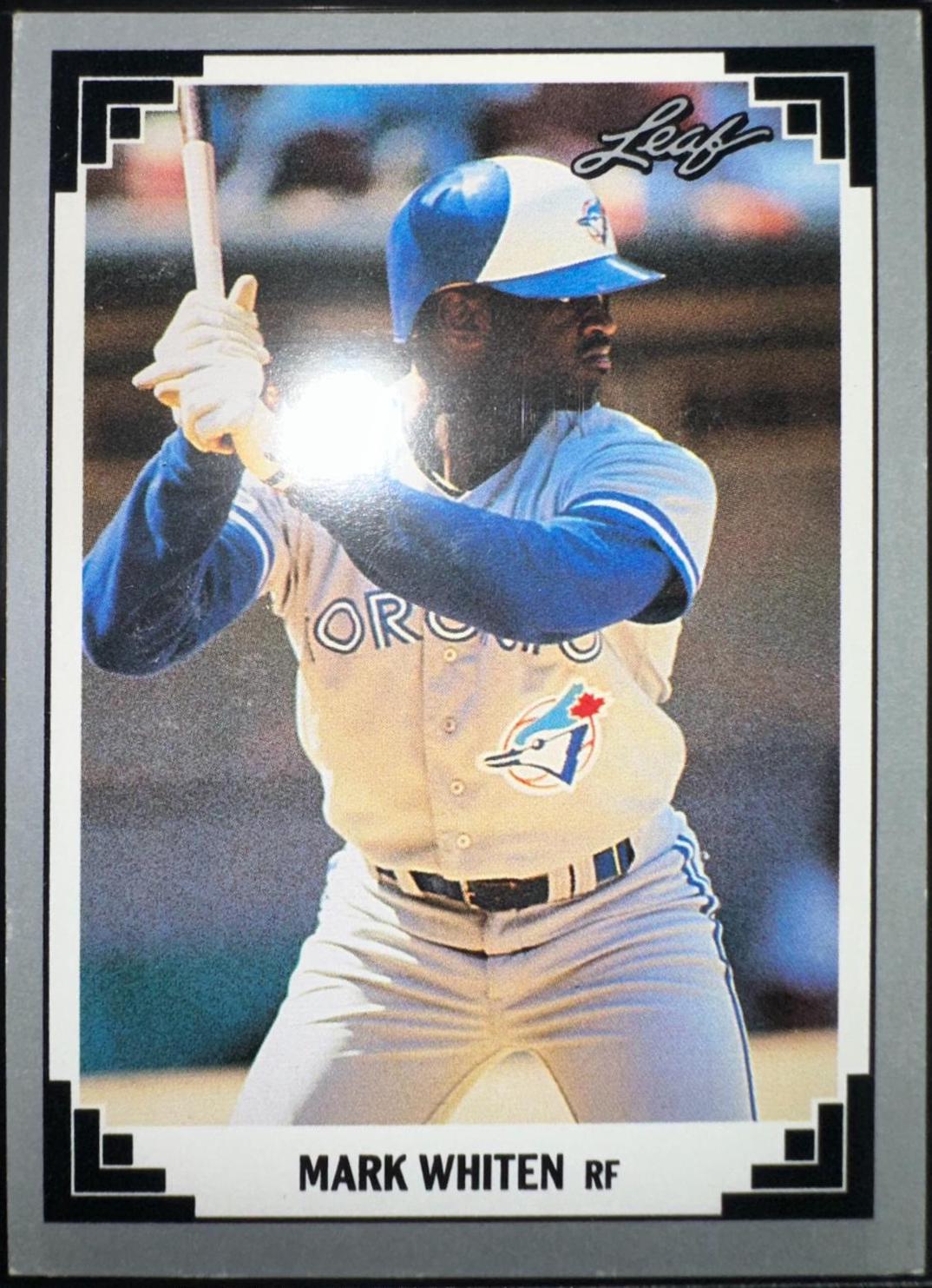 Mark Whiten #234 Baseball Cards 1991 Leaf