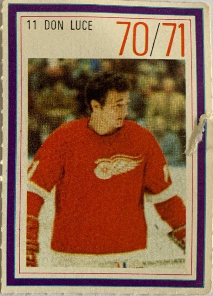 Don Luce Hockey Cards 1970 Esso Power Players