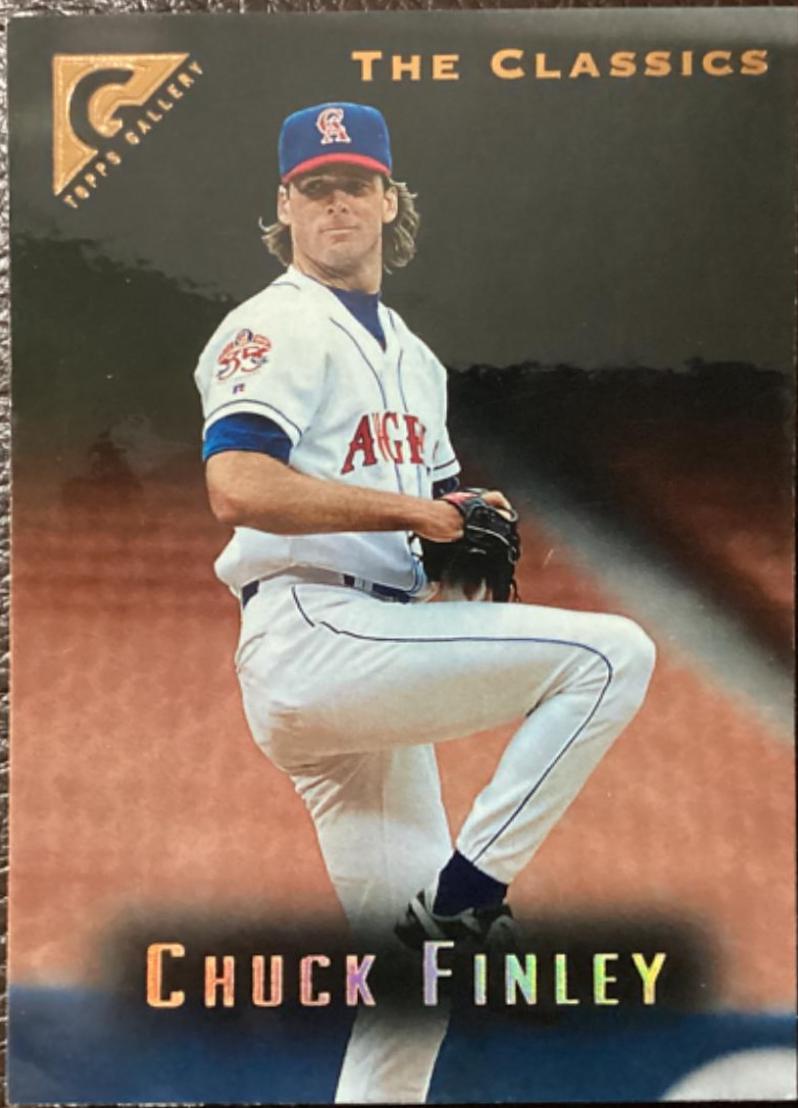 Chuck Finley #25 Baseball Cards 1996 Topps Gallery