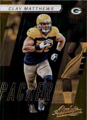 Clay Matthews #9 Football Cards 2017 Panini Absolute