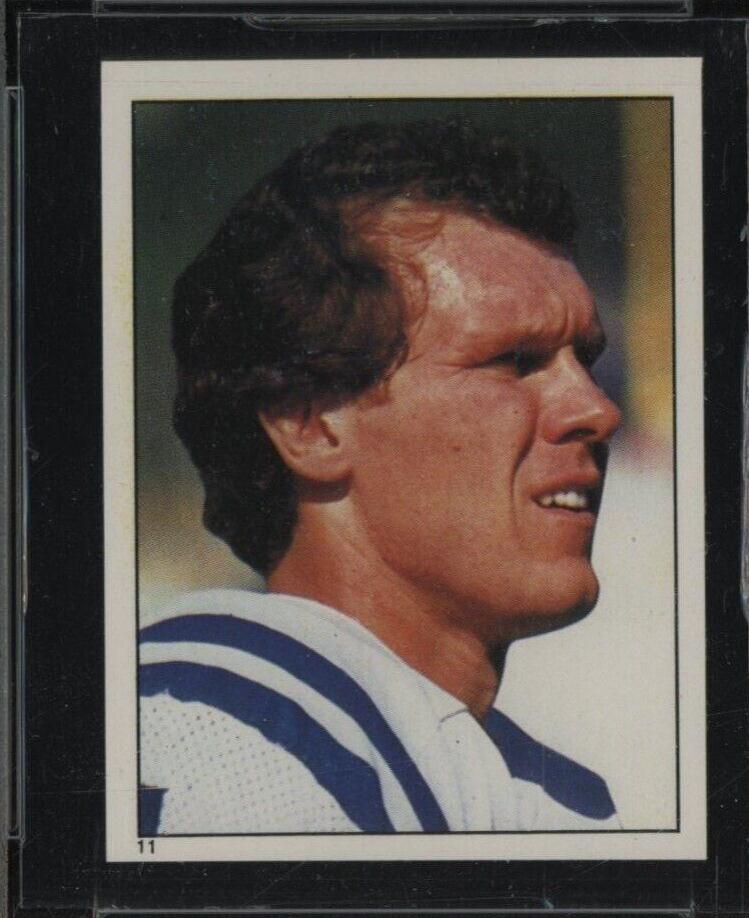 Roger Carr #11 Football Cards 1981 Topps Stickers