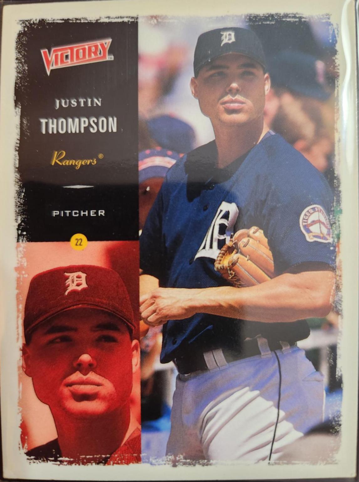 Justin Thompson #236 2000 Ultimate Victory Baseball