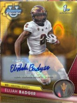 Elijhah Badger [Autograph Gold Lava] #11