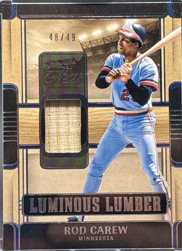 Rod Carew #LUM-RC