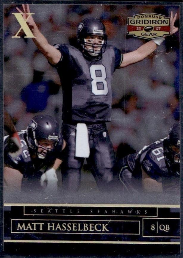 Matt Hasselbeck #48 2007 Panini Donruss Gridiron Gear Football