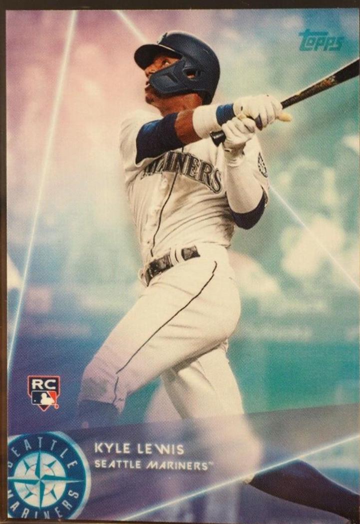 Kyle Lewis #45 Baseball Cards 2020 Topps X Steve Aoki