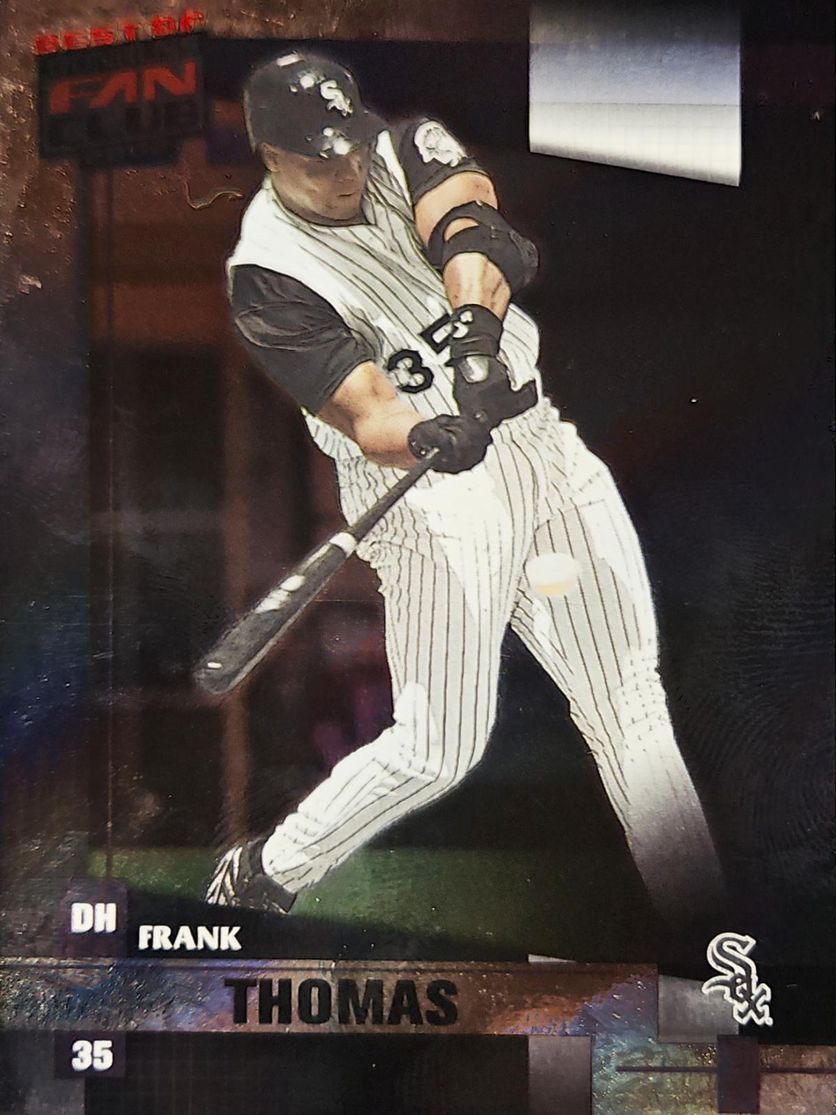 Frank Thomas #15 Baseball Cards 2002 Donruss Best of Fan Club