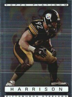 James Harrison #94 Football Cards 2009 Topps Platinum