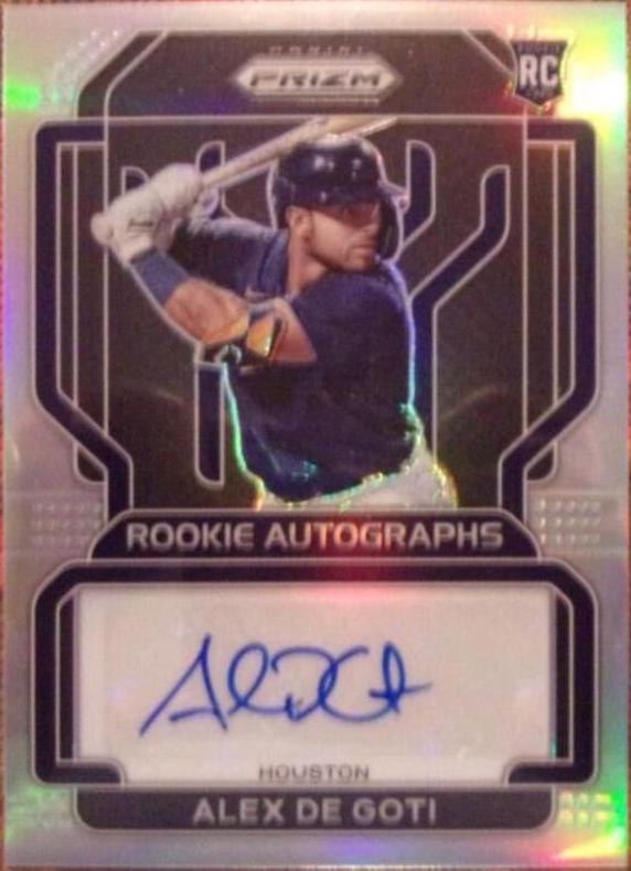 Alex De Goti #RA-AD Baseball Cards 2022 Panini Prizm Rookie Autographs