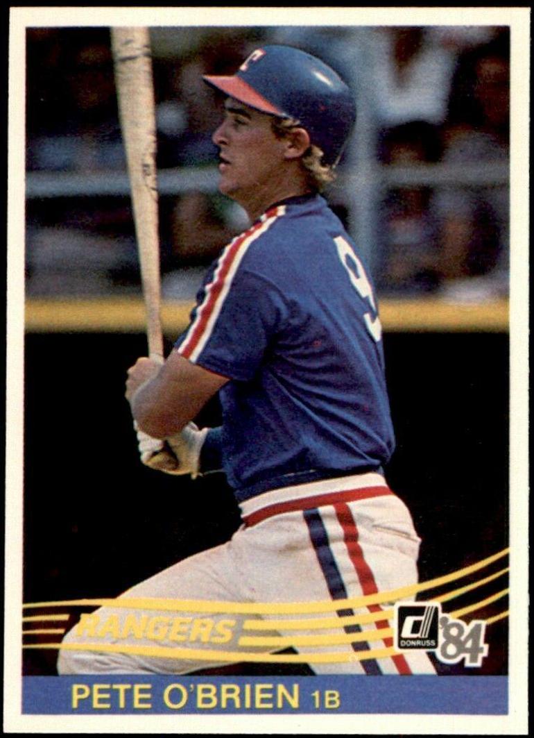 Pete O'Brien #281 Baseball Cards 1984 Donruss