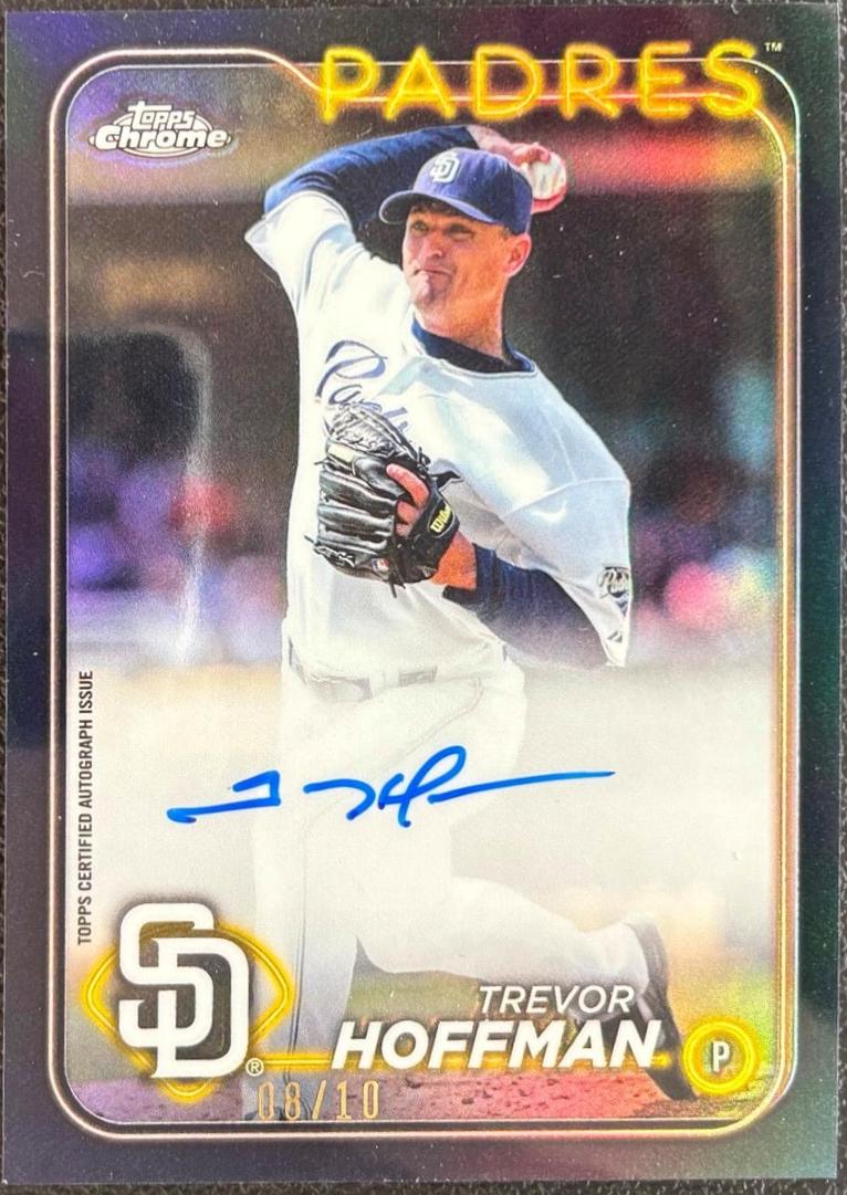 Trevor Hoffman [Refractor] #CBA-TH