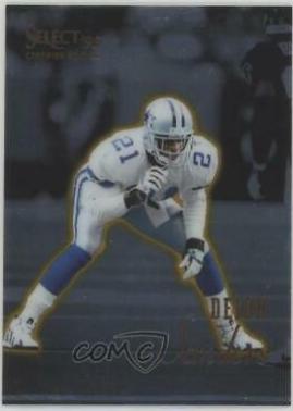 Deion Sanders #78 1995 Panini Select Certified Football