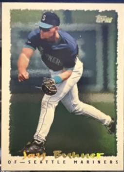 Jay Buhner #21 Baseball Cards 1995 Topps Cyberstats