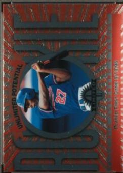 B. Bonds, V. Guerrero #6 Baseball Cards 1997 Panini Donruss Limited