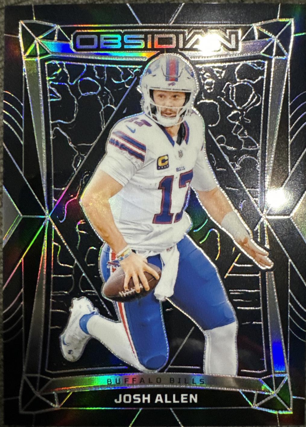 Josh Allen #19 Football Cards 2024 Panini Obsidian