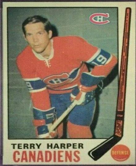 Terry Harper #164 Hockey Cards 1969 O-Pee-Chee