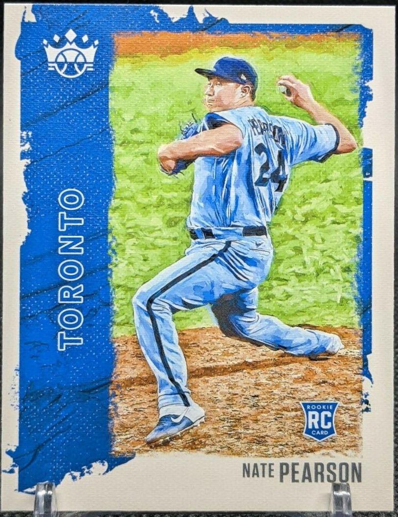 Nate Pearson #68 Baseball Cards 2021 Panini Diamond Kings