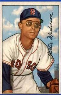 Walt Masterson #205 1952 Bowman Baseball