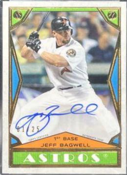 Jeff Bagwell #BC2-JBA 2018 Topps Brooklyn Collection Autographs Baseball