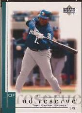 Tony Gwynn #151 2001 Upper Deck Reserve Baseball
