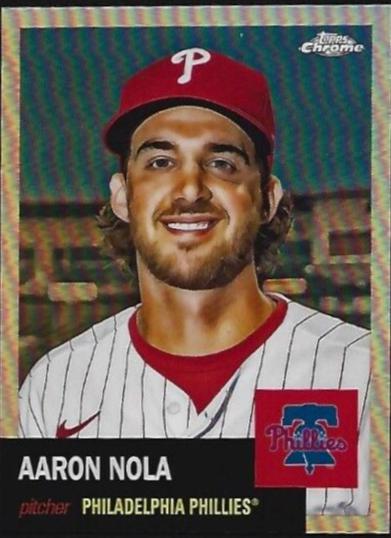 Aaron Nola [Rose Gold Refractor] #167