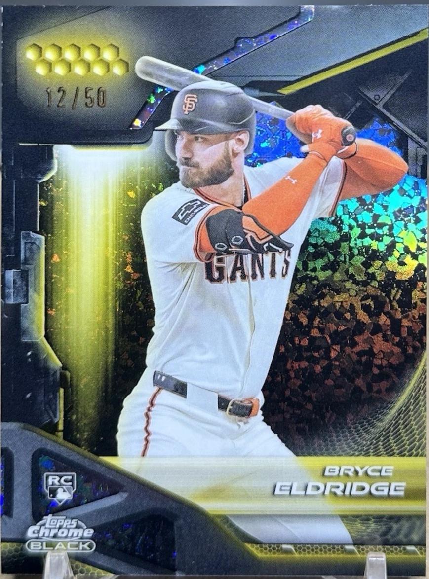 Bryce Eldridge [Gold Mini-Diamond Refractor] #50