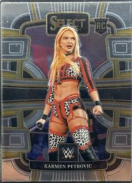 Karmen Petrovic #8 Wrestling Cards 2024 Panini Select WWE