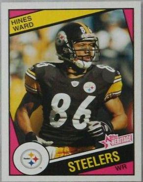Hines Ward #15 Football Cards 2005 Topps Heritage