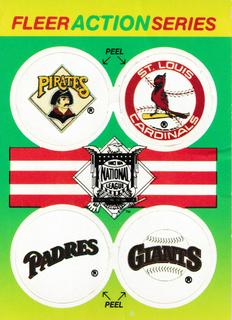 Pirates, Cardinals, Padres, Giants