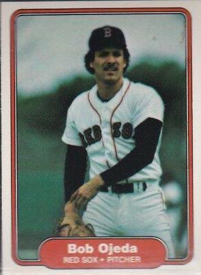 Bob Ojeda #301 Baseball Cards 1982 Fleer
