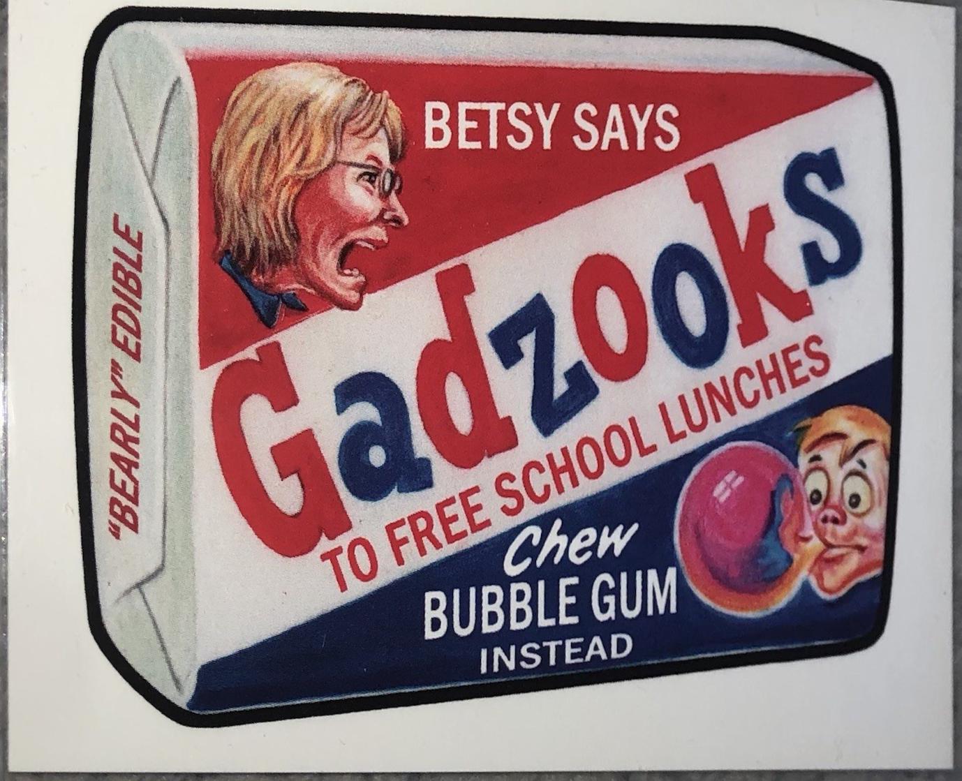 Gadzooks #100 Garbage Pail Kids Trumpocracy