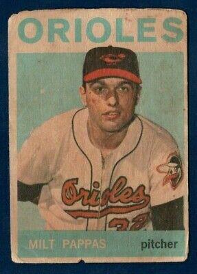 Milt Pappas #45 Baseball Cards 1964 Venezuela Topps