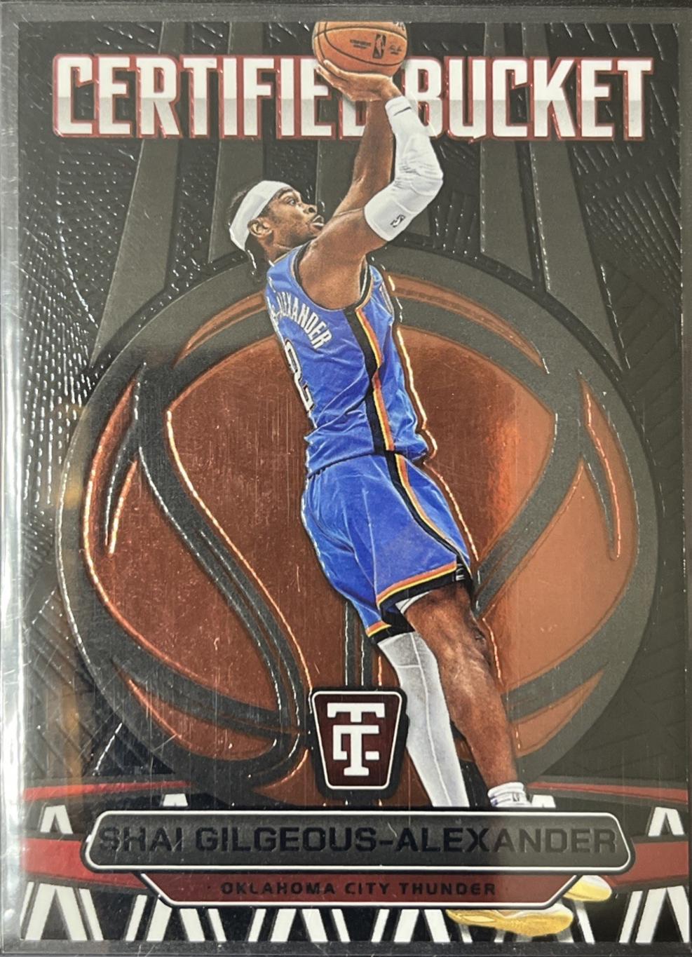 Shai Gilgeous-Alexander [Black Platinum Mirror] #16
