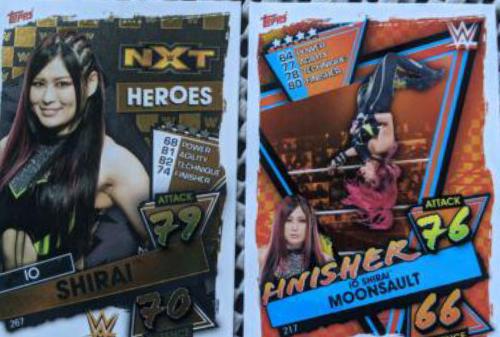 Io Shirai #267 Wrestling Cards 2021 Topps Slam Attax WWE