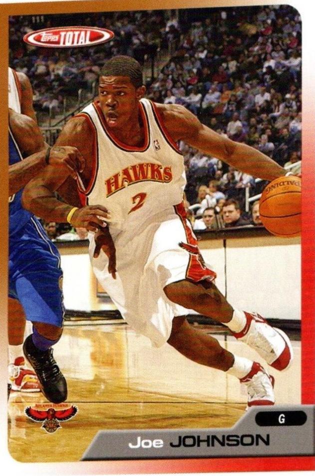 Joe Johnson #234 Basketball Cards 2005 Topps Total