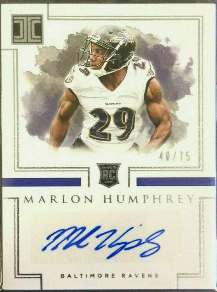 Marlon Humphrey #167 2017 Panini Impeccable Football