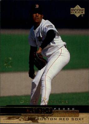 Pedro Martinez #71 Baseball Cards 2000 Upper Deck Gold Reserve