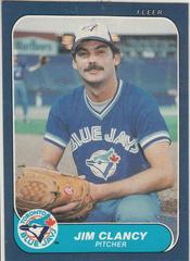 Jim Clancy #56 Baseball Cards 1986 Fleer Prices