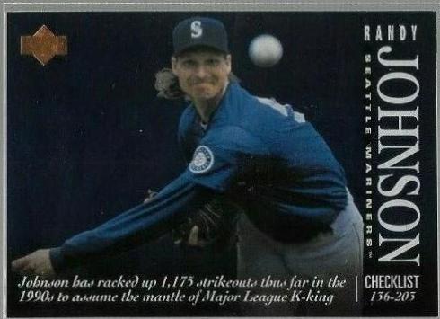 Randy Johnson #4 Baseball Cards 1995 Upper Deck Special Edition
